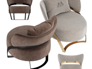 Formitalia Gotham Armchair 3D मॉडल