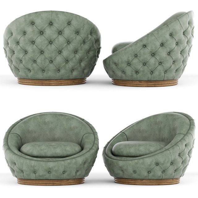 nuvola armchair 3D 模型 .c4d .max .obj .3ds .fbx .stl .blend 