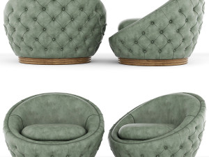 nuvola armchair 3D Model