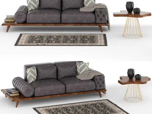 диван з константину 3D Модель