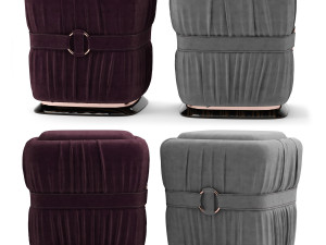 diamond pouf 3D Model