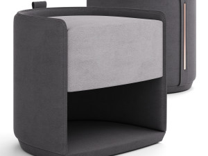 turri vine pouf 3D 模型