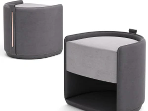turri vine pouf 3D Model