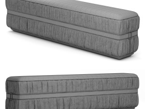 savarona bench Modello 3D