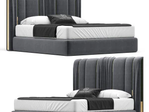 lit rembourr&eacute; juliettesinteriors Modèle 3D