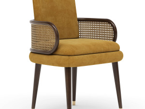 mezzo collection blakey table and chair 3D 모델