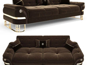 apolet 3 seat sofa 3D Model