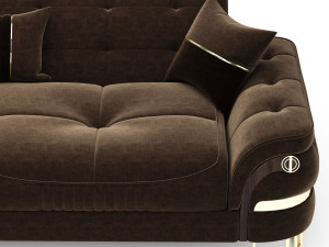 apolet 3 seat sofa 3Dモデル