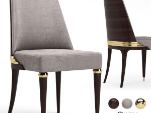 EvgorLuxury Vistore Dining Chair 3D Model