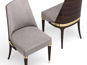 EvgorLuxury Vistore Dining Chair 3D Model