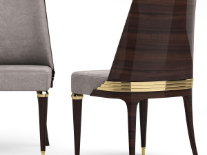 EvgorLuxury Vistore Dining Chair 3D Model