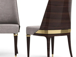 EvgorLuxury Vistore Dining Chair 3D Model