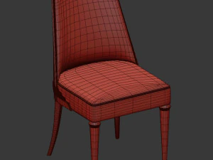 EvgorLuxury Vistore Dining Chair 3D Model