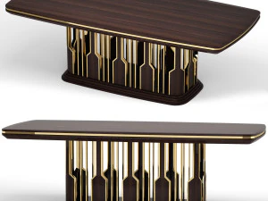 EvgorLuxury Vistore Dining Table 3D Model