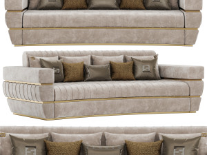 Fertini Casa Luxury Signature Sofa Modèle 3D