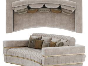 Fertini Casa Luxury Signature Sofa Modèle 3D