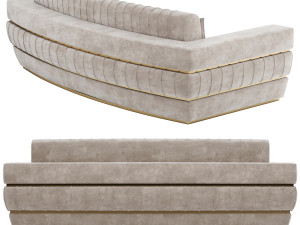 Fertini Casa Luxury Signature Sofa Modèle 3D