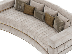 Fertini Casa Luxury Signature Sofa Modèle 3D