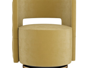 Kare Design Festino Swivel Chair Modello 3D