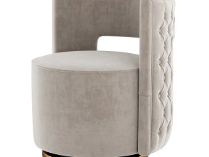 Kare Design Festino Swivel Chair 3D Model