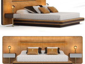 Tecni Nova 4231 Bed Model 3D