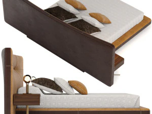 Tecni Nova 4231 Bed 3D Model