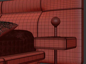 Tecni Nova 4231 Bed 3D Model