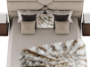Roberto Cavalli Springs Bed Amb-1 Model 3D