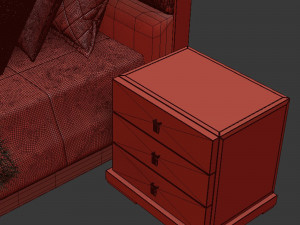 Roberto Cavalli Springs Bed Amb-1 Model 3D