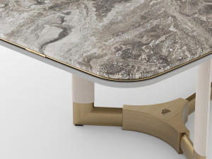 Visionnaire Morgan Mythica Dining Set 3D Model