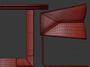 Visionnaire Morgan Mythica Dining Set 3D Model
