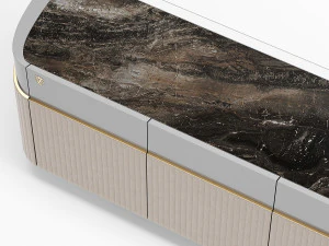 Visionnaire Majestic Cabinet 3D Model