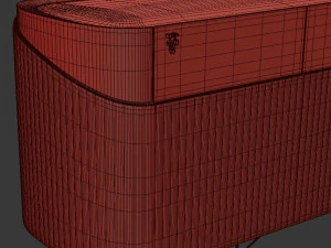 Visionnaire Majestic Cabinet 3D Model