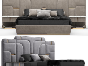Saber Jewels CRYSTAL Bed Modèle 3D