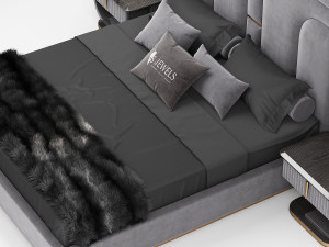 Saber Jewels CRYSTAL Bed Modèle 3D