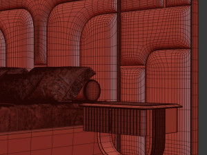 Saber Jewels CRYSTAL Bed Modèle 3D