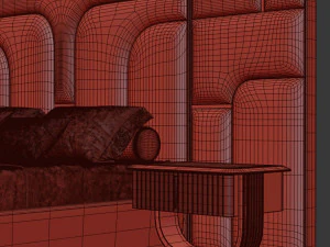 Saber Jewels CRYSTAL Bed 3D Model
