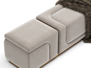 Saber Jewels CRYSTAL Bench 3D Модель