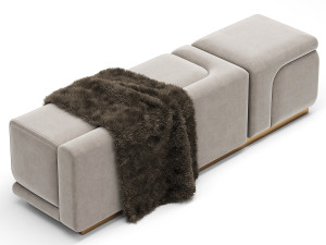 Saber Jewels CRYSTAL Bench 3D Модель