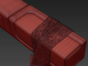 Saber Jewels CRYSTAL Bench 3D Модель