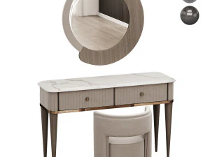 セイバージュエルズ CRYSTAL 鏡台 3Dモデル