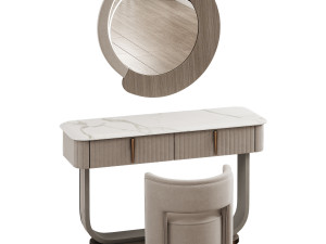 Saber Jewels CRYSTAL Narrow Dressing table Modelo 3D