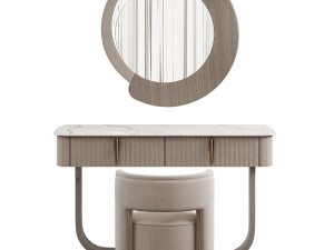 Saber Jewels CRYSTAL Narrow Dressing table Modelo 3D