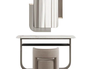 Saber Jewels CRYSTAL Slim Dressing table 3D Model