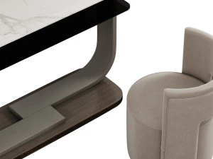 Saber Jewels CRYSTAL Slim Dressing table 3D Model