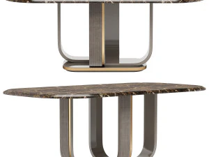 Juego de comedor CRISTAL Sabre Jewels Modelo 3D