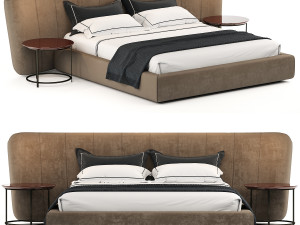 Casamilano Royale Stripe Bed 3D Model