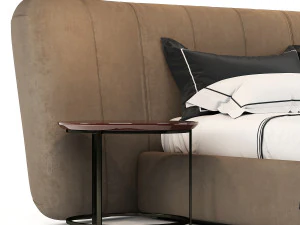 Casamilano Royale Stripe Bed 3D Model