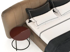 Casamilano Royale Stripe Bed 3D Model