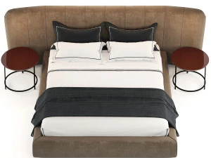 Casamilano Royale Stripe Bed 3D Model